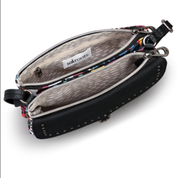 sakroots Austen Double Gusset Crossbody - Picture 2 of 7